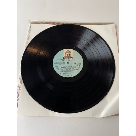 Los Indios Tacunau Inspiracion 1974 LP Odeon SURL 21521 VG+ Uruguay - Picture 6 of 7